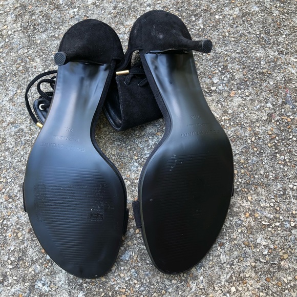 Colin Stuart Open Toed Heels w/ ankle cuff (7.5) - Picture 7 of 8